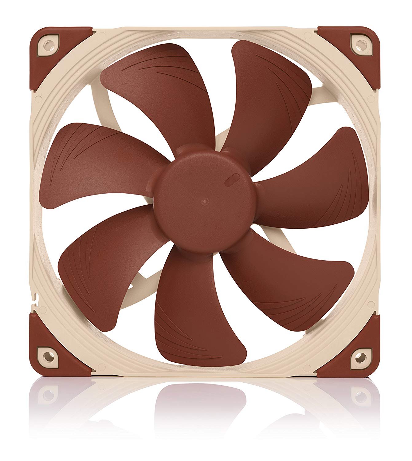 Noctua NF-A14 5V PWM, Premium Quiet Fan with USB Power Adaptor Cable, 4-Pin, 5V Version (140mm, Brown), Marrón - Image 3