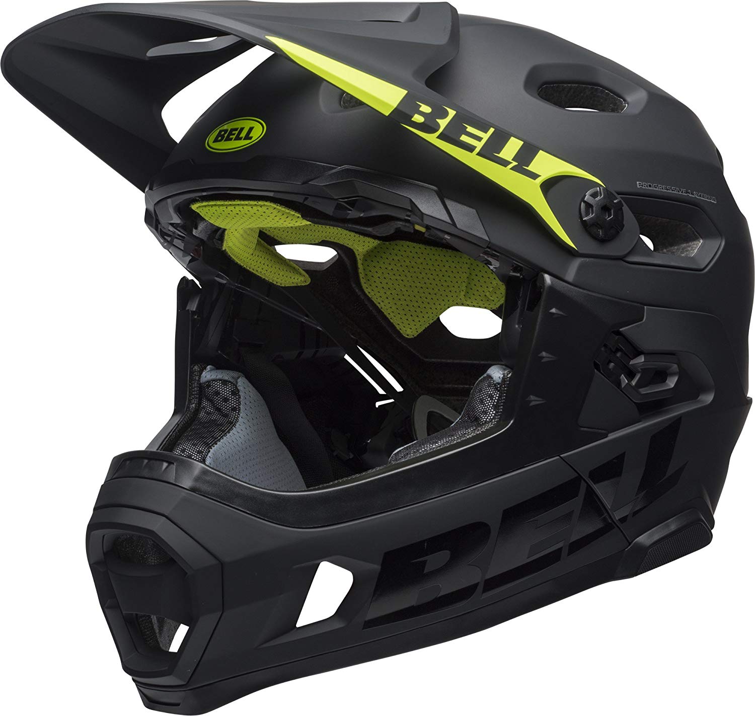 BELL Super DH MIPS Cycling Helmet, Matt/Gloss Black, Medium (55-59 cm)