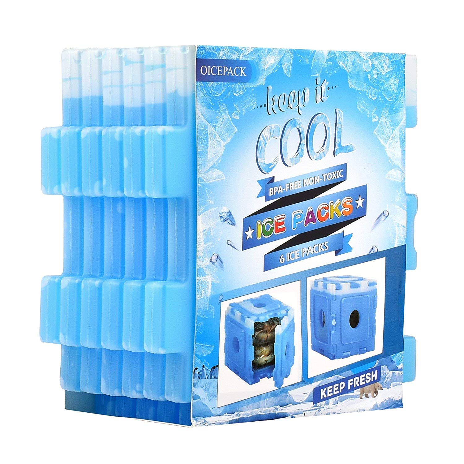reusable ice packs for a big cooler