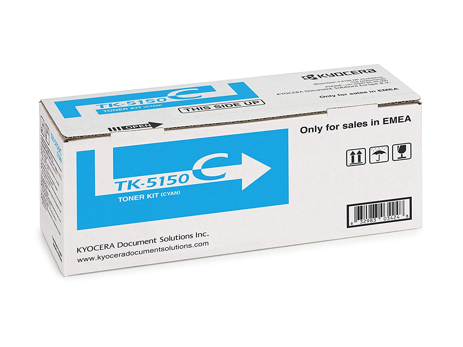 Kyocera TK-5150C Toner Cyan, 10.000 Pages, Original Premium Printer Cartridge 1T02NSCNL0 for ECOSYS M6035cidn, M6535cidn, P6035cdn - Image 2