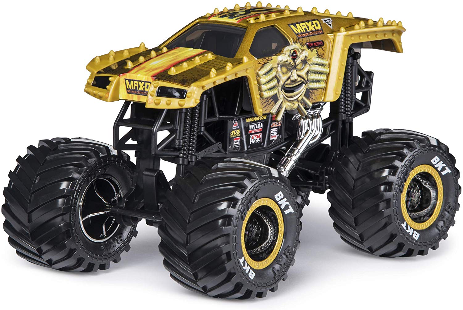 Monster Jam Official Max D Monster Truck, Die-Cast Vehicle, 1:24 Scale, Multicolored, Medium - Image 2