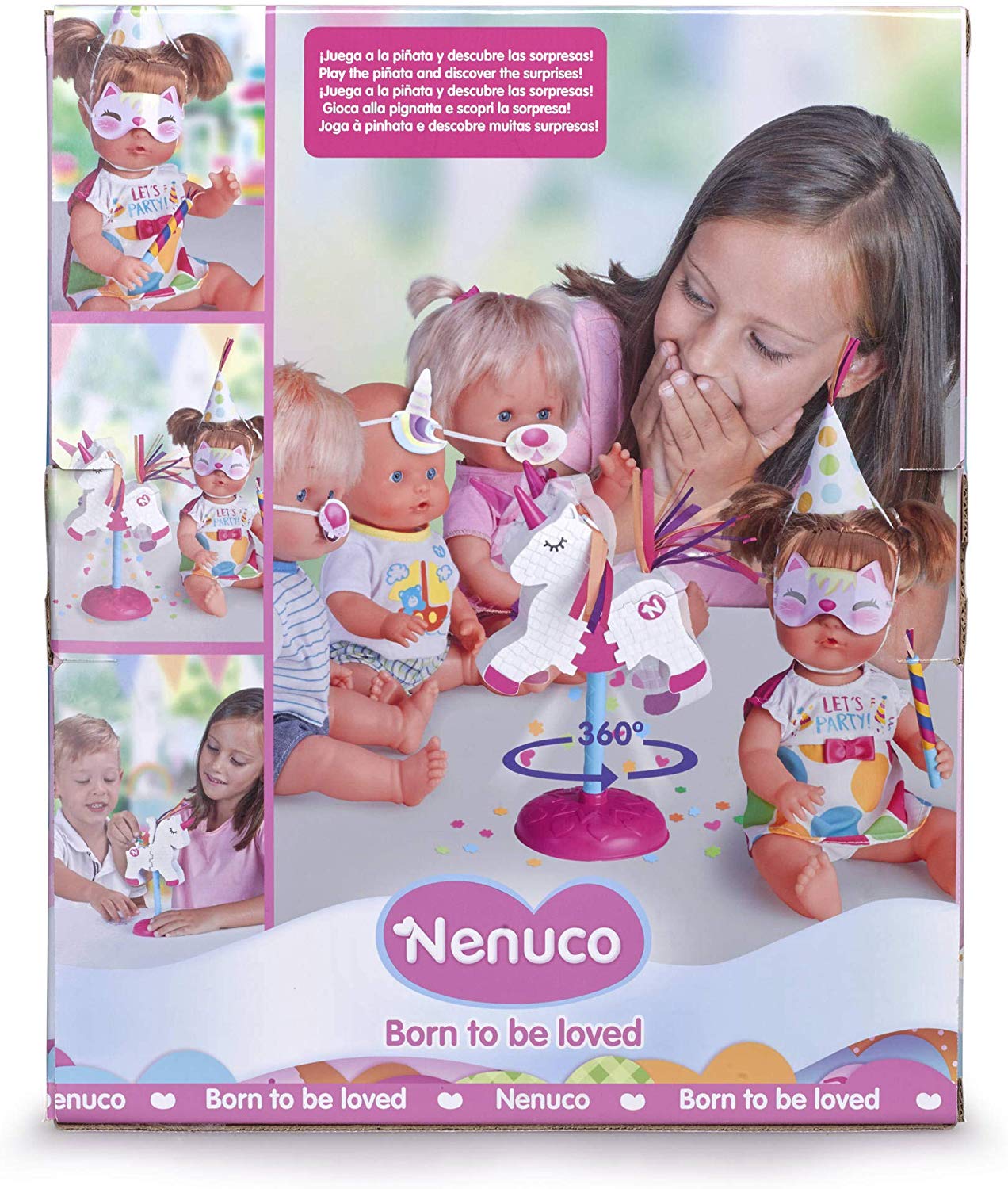 Nenuco Baby Doll Birthday Party Birthday Piñata Única multicoloured - Image 3