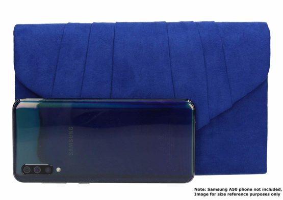 SwankySwans Women's Iggy Suede Velvet Envelope Party Prom Clutch Bag Clutch - Image 2