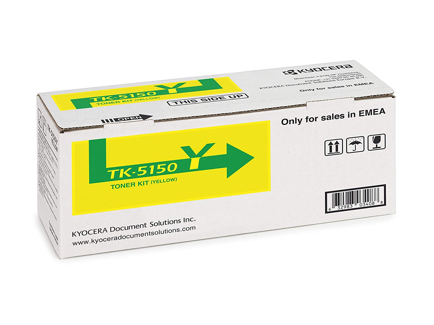 Kyocera TK-5150Y Toner Yellow, 10.000 Pages, Original Premium Printer Cartridge 1T02NSANL0 for ECOSYS M6035cidn, M6535cidn, P6035cdn - Image 2