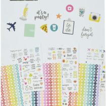 Carpe Diem A5 Planner Sticker Tablet-Calendar, 1138/Pkg