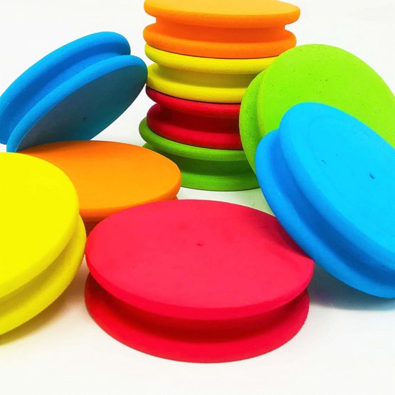 FLADEN Fishing RIG WINDERS Pack of 10 Quality High Density Foam 64mm x 15mm - Assorted Colours to Keep Your Sea and Coarse Fishing Rigs Organised and Tangle Free [19-0407] - Image 2