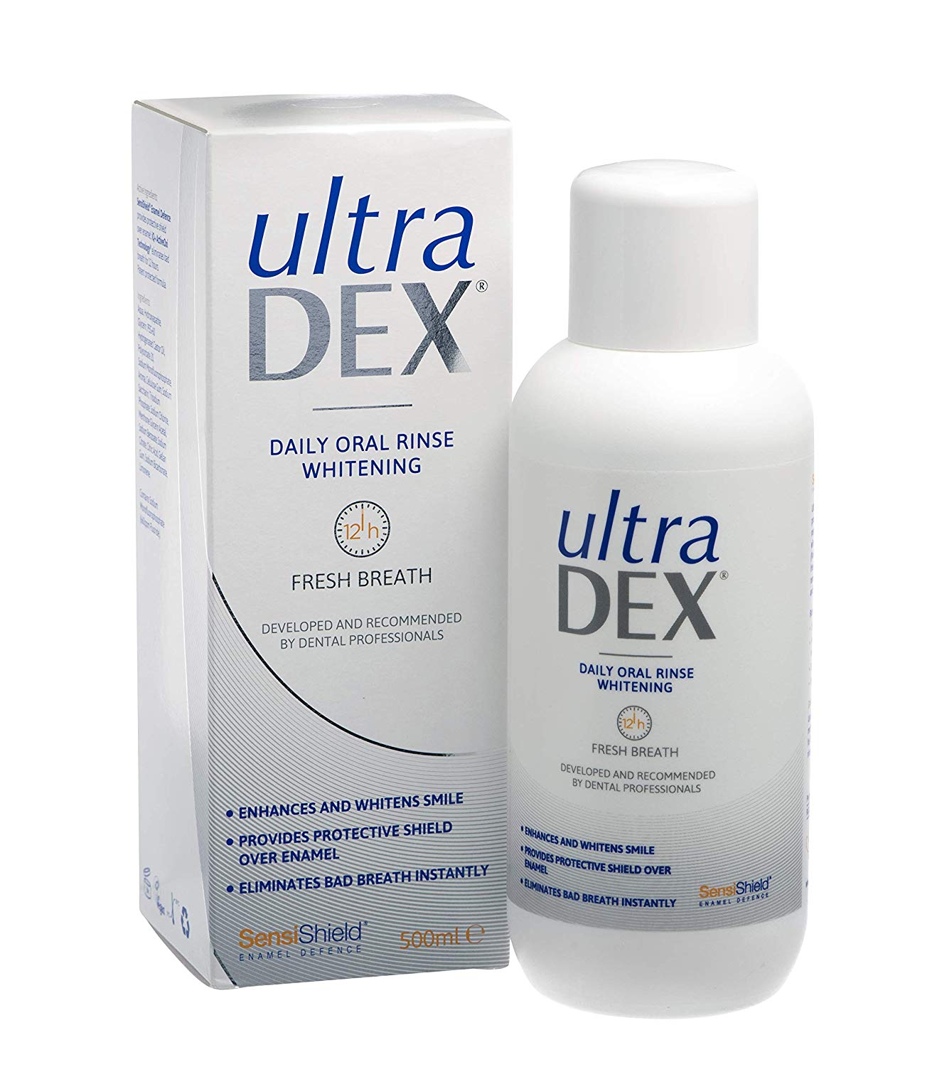 UltraDEX Daily Oral Rinse Whitening, 500 ml BigaMart