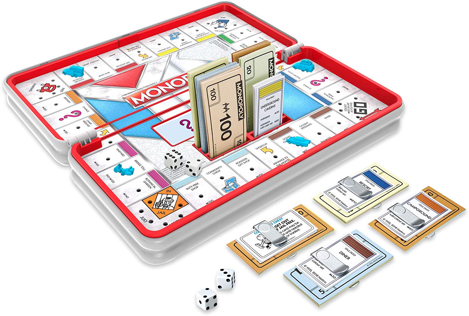 Monopoly Hasbro Gaming Road Trip, Grey - Image 3