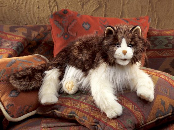 Folkmanis Ragdoll Cat Hand Puppet - Image 4