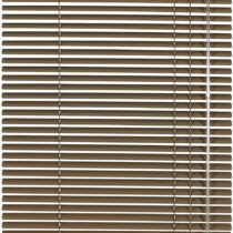 GARDINIA Aluminium Venetian Blinds, Visibility, Light and Glare Protection, Wall and Ceiling Mounting, Mounting Kit Included, Aluminium Venetian Blinds, Mocca, 60 x 175 cm (WxH)