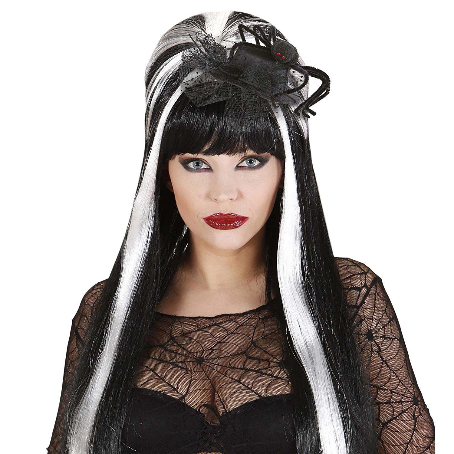 Spider Mini Top s Creatures & Insects Hats Caps & Headwear for Fancy Dress Costumes Accessory, Black - Image 2