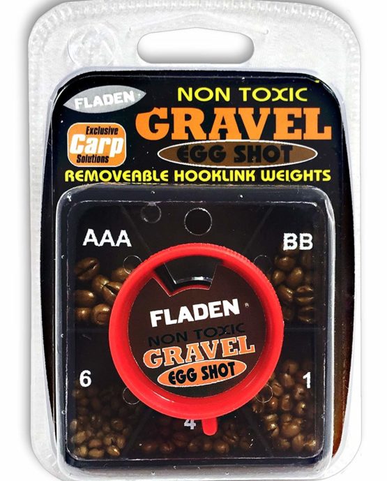 FLADEN Fishing Non Toxic Gravel Egg Shot Fishing Dispenser for Fine Tuning Carp Rigs - 5 Division - AAA, BB, 1, 4 & 6 [35-5DIVG] - Image 2