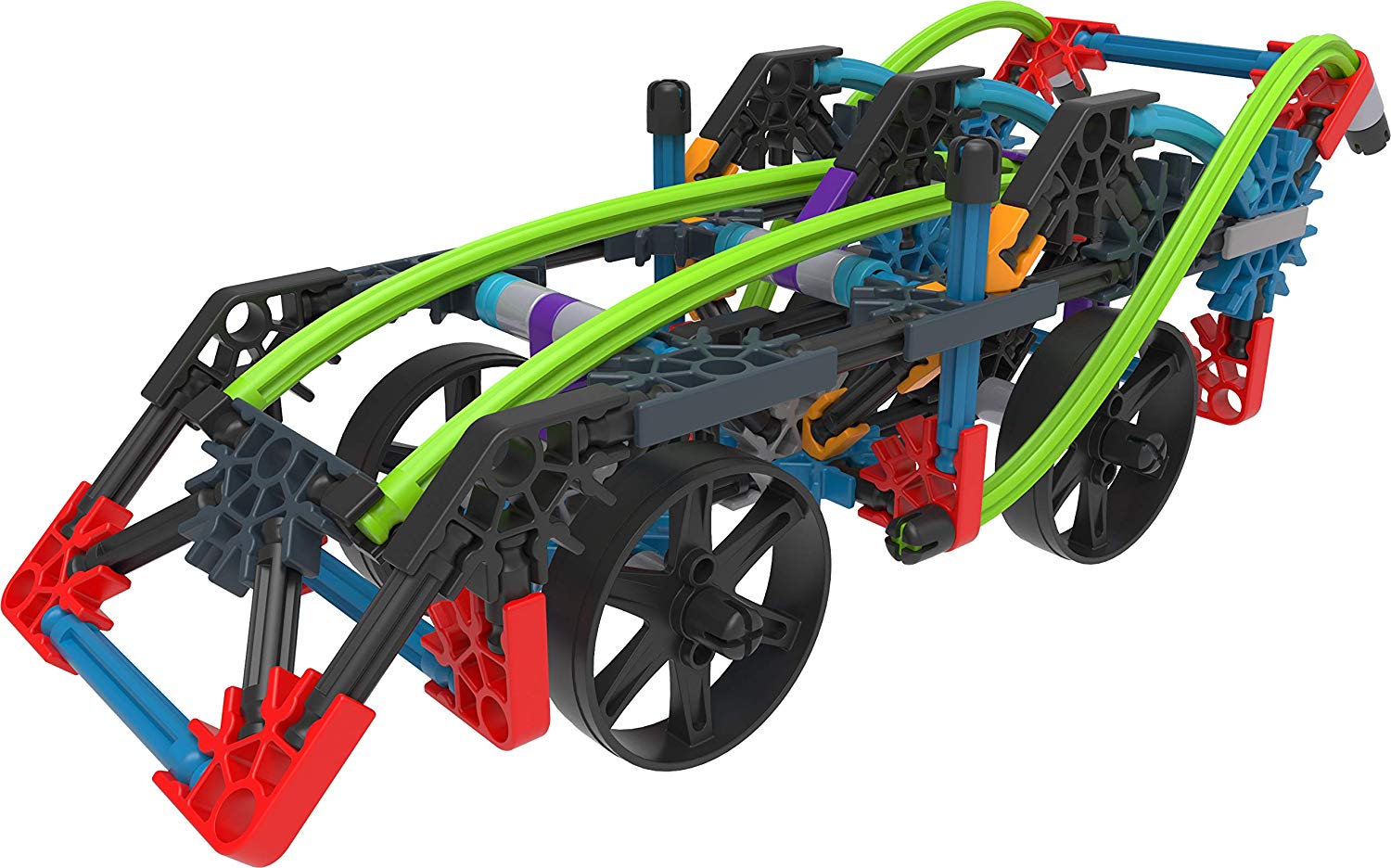 K'Nex 15214 Rad Rides Set-206 Parts-12 Models-Ages 7 and up-Creative Building Construction Toy, Multicolour - Amazon Vine - Image 4