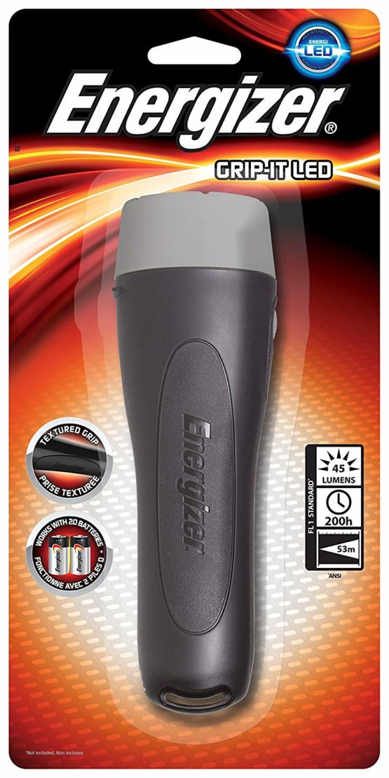 Energizer Lommelygte Grip-It LED 2X D, 235452