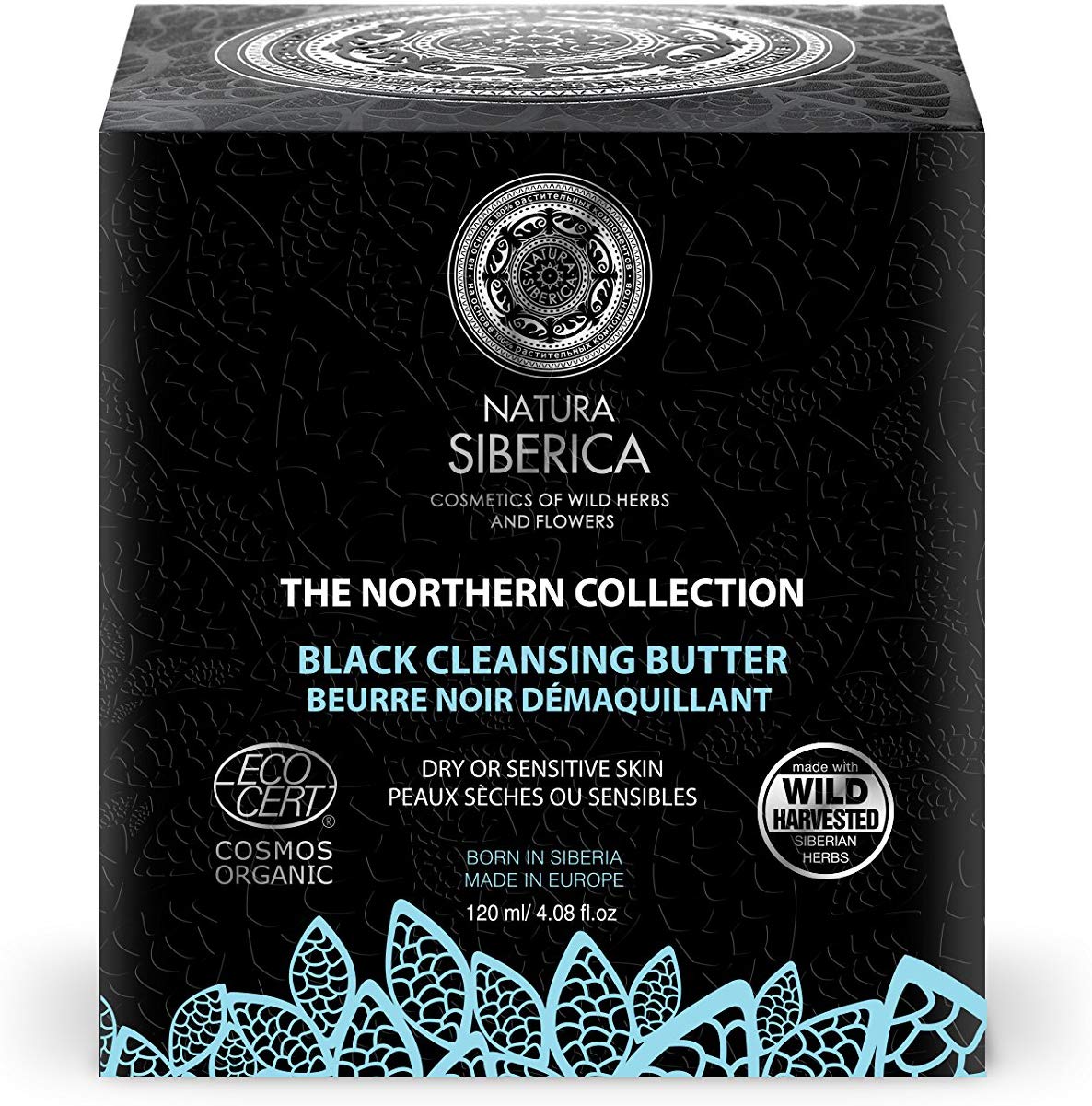 Natura Siberica Northern Black Cleansing Butter for Dry/Sensitive Skin, 120 ml, transparent, 120 ml (Pack of 1) - Image 2