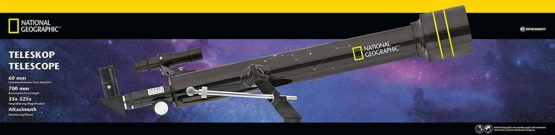 National Geographic Refractor Telescope 60/700 AZ with tripod - Image 4