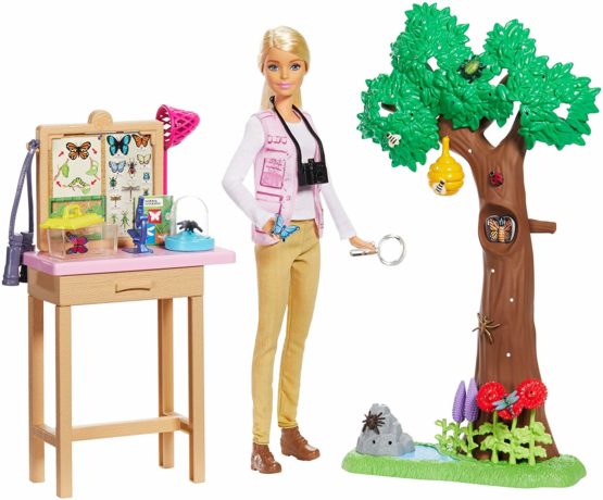 Barbie GDM49 Entomologist Doll and Playset, Multicolour