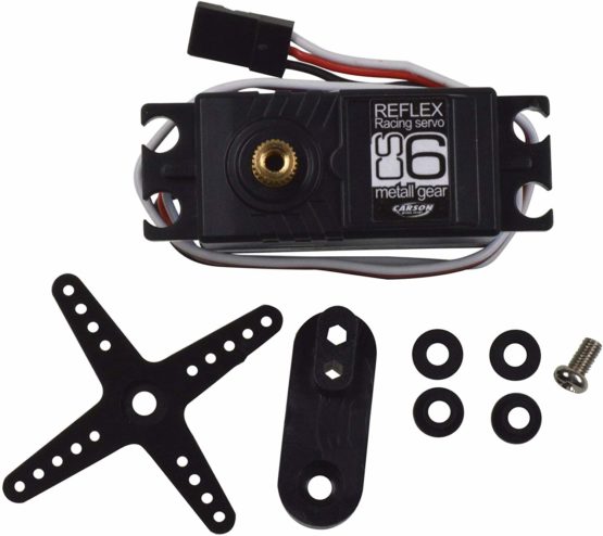 Carson 500502047 Servo CS 6 Waterproof MG, 6 kg