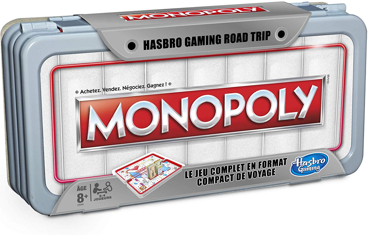Monopoly Hasbro Gaming Road Trip, Grey - Image 4