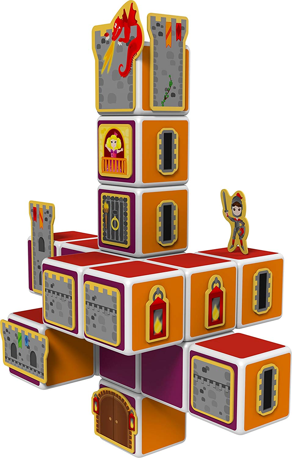 Geomag - Magicube Castles & Homes, Multicoloured, 80 Pièces - Image 3