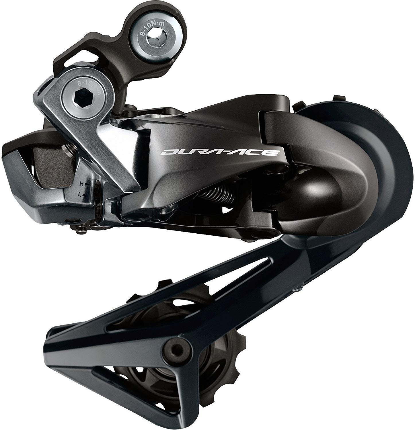 Shimano Rear Mech D/A Di2 R9150 11spd SS, Black/Silver, SS short