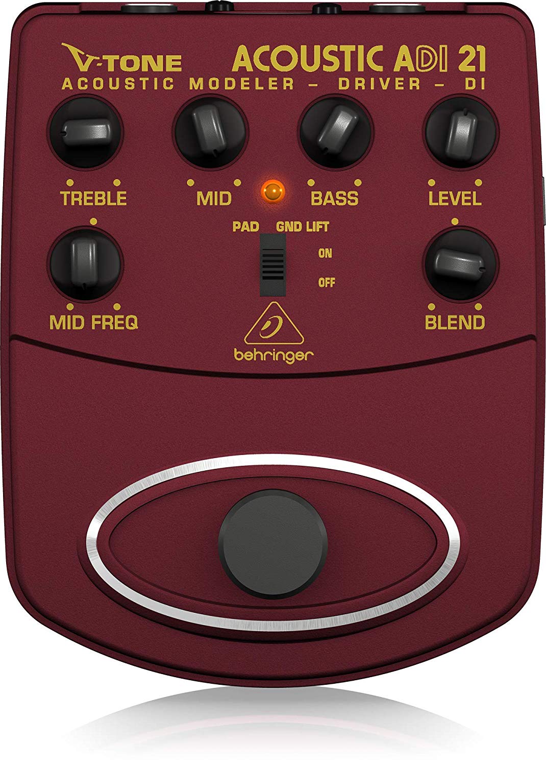 Behringer ADI-21 Acoustic Amp Modeler/ DI, multi