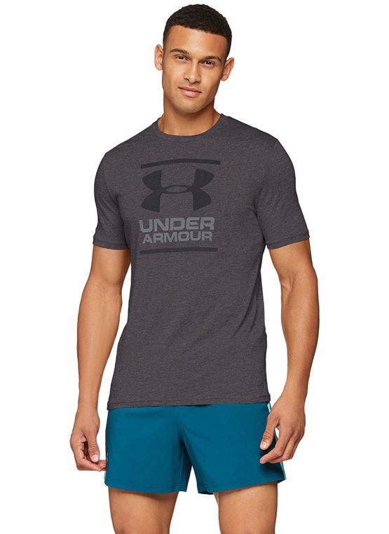 Under Armour UA GL Foundation Short Sleeve Tee, Super Soft Men's T Shirt for Training and Fitness, Fast-Drying Men's T Shirt with Graphic Men