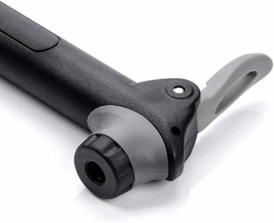meteor Portable High Pressure Mini Bike Hand Pump for Road Bicycle Mountain Bike MTB Frame Presta Schrader and Dunlop Suitable Connector Stored Fully Inside Light Powerful - Image 4