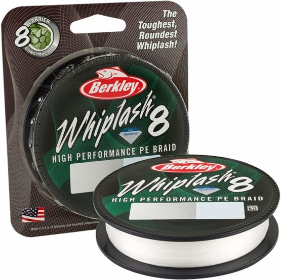 Berkley Whiplash 8 Braid - Crystal (50lb/0.18mm)