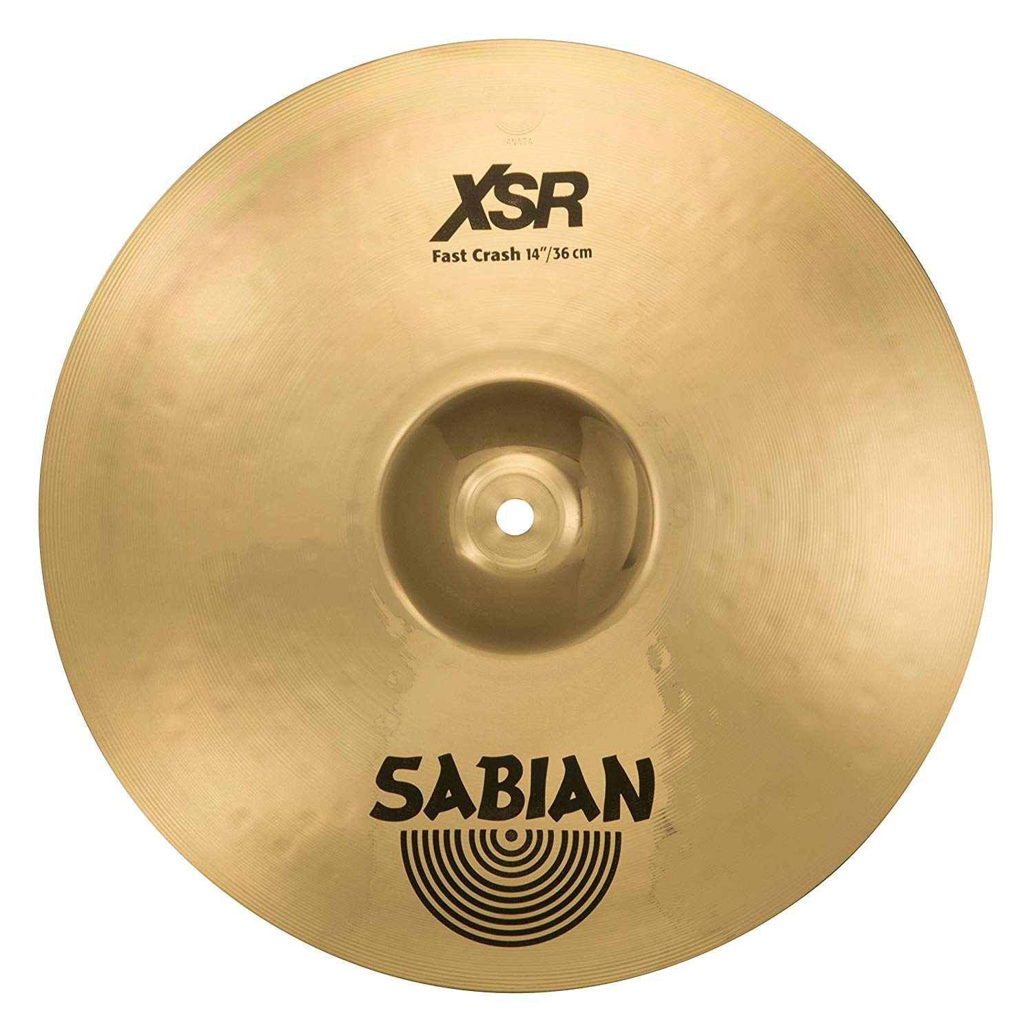 SABIAN 14” XSR Fast Crash Cymbal XSR1407B, Bronze, 14" - Image 2