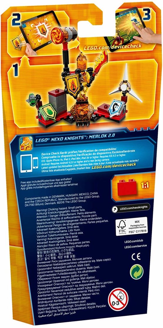 LEGO 70339 "Nexo Knights Ultimate Flama" Construction Set (Multi-Colour) - Image 2