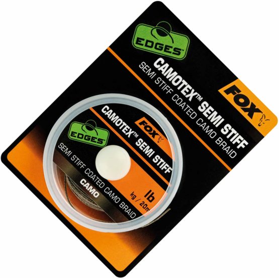 Fox Camotex Semi Stiff Coated Camo Braid 20lb 20m (cac741) - Image 2