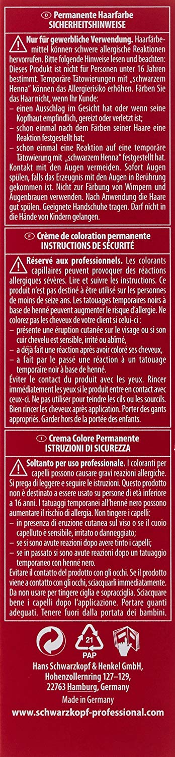 Schwarzkopf IR 9-0 60ml, 9-0 Extra Light Blonde, 60 ml (Pack of 1) - Image 2