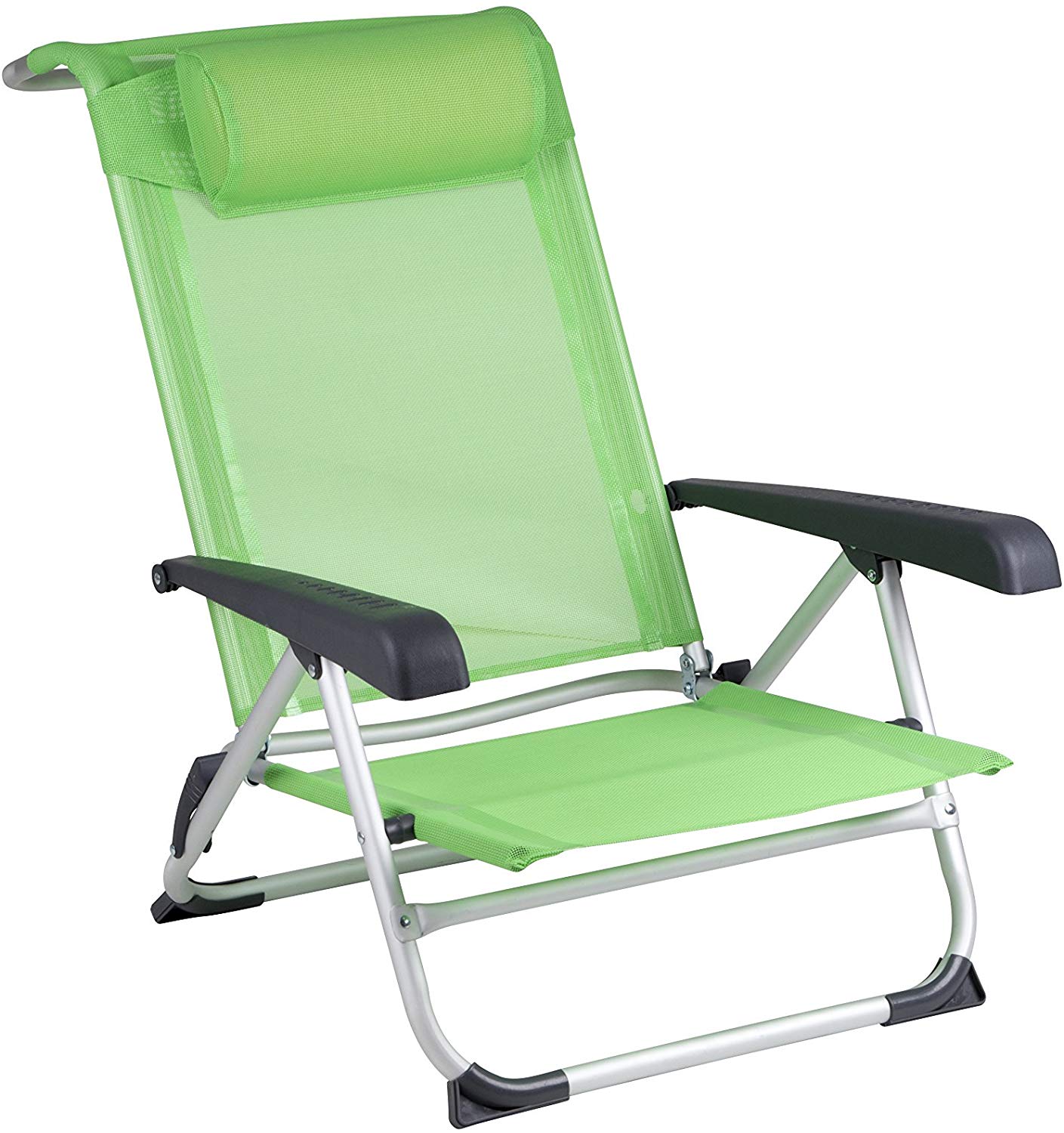 Bo-Camp - Beach chair - Saint-Tropez, Green, No size