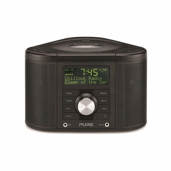 Pure Chronos Series 2 FM/DAB Digital Radio Alarm Clock with CD Player