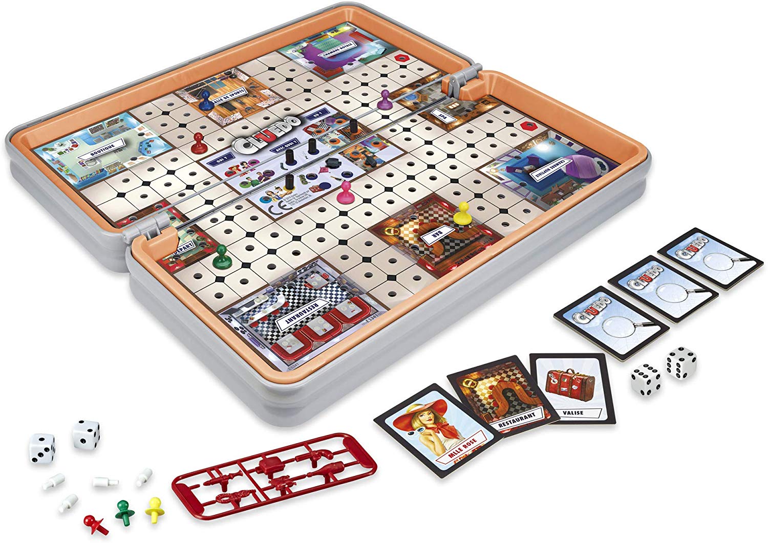 Hasbro Gaming Cluedo Road Trip Board Game - Travel Game - French Version, Multi-coloured - Image 3