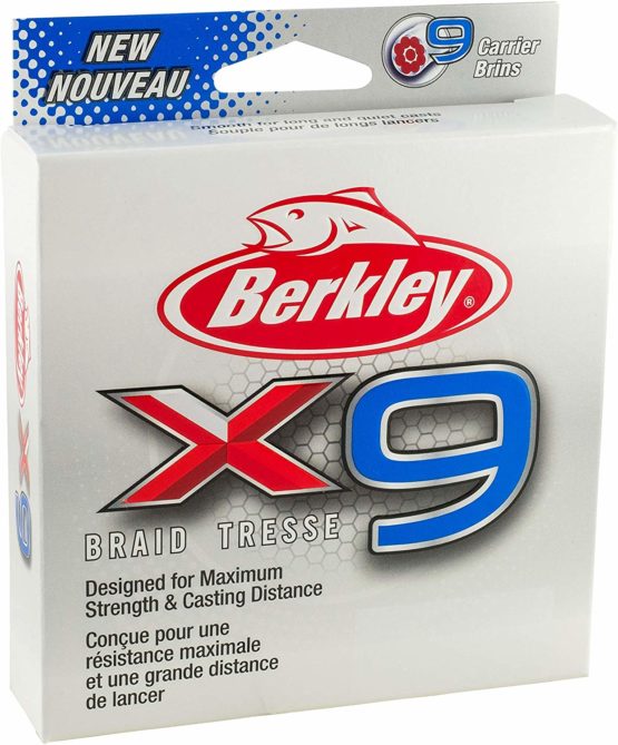 BERKLEY Unisex's X9 Crystal Braided Fishing Line, 165yd/ 10lb - Image 2