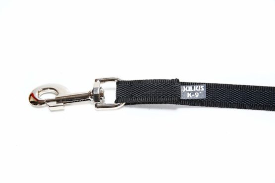 Julius-K9 216GM-S5 Color & Gray Super-Grip Leash with Handle, 20 mm x 5 m, Black-Gray - Image 4