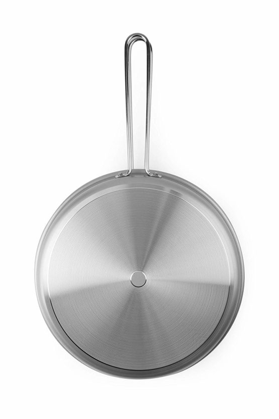 Excelsa Aluminium Omelette Flipper, 25 cm, Grey - Image 3
