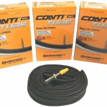 Continental Bike Inner Tubes Unisex's Race 28 Inner Tube Pack, Black, 700c