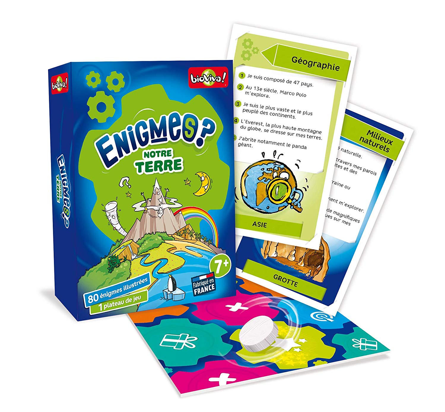 Bioviva Riddles Enigmas- Our Earth Card Game, Multi- Color - Image 2