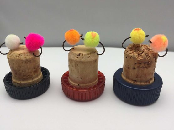 BestCity Fly Fishing Super Glo Bug Egg FLIES For Trout Pike TWENTY(20) PACK #66B