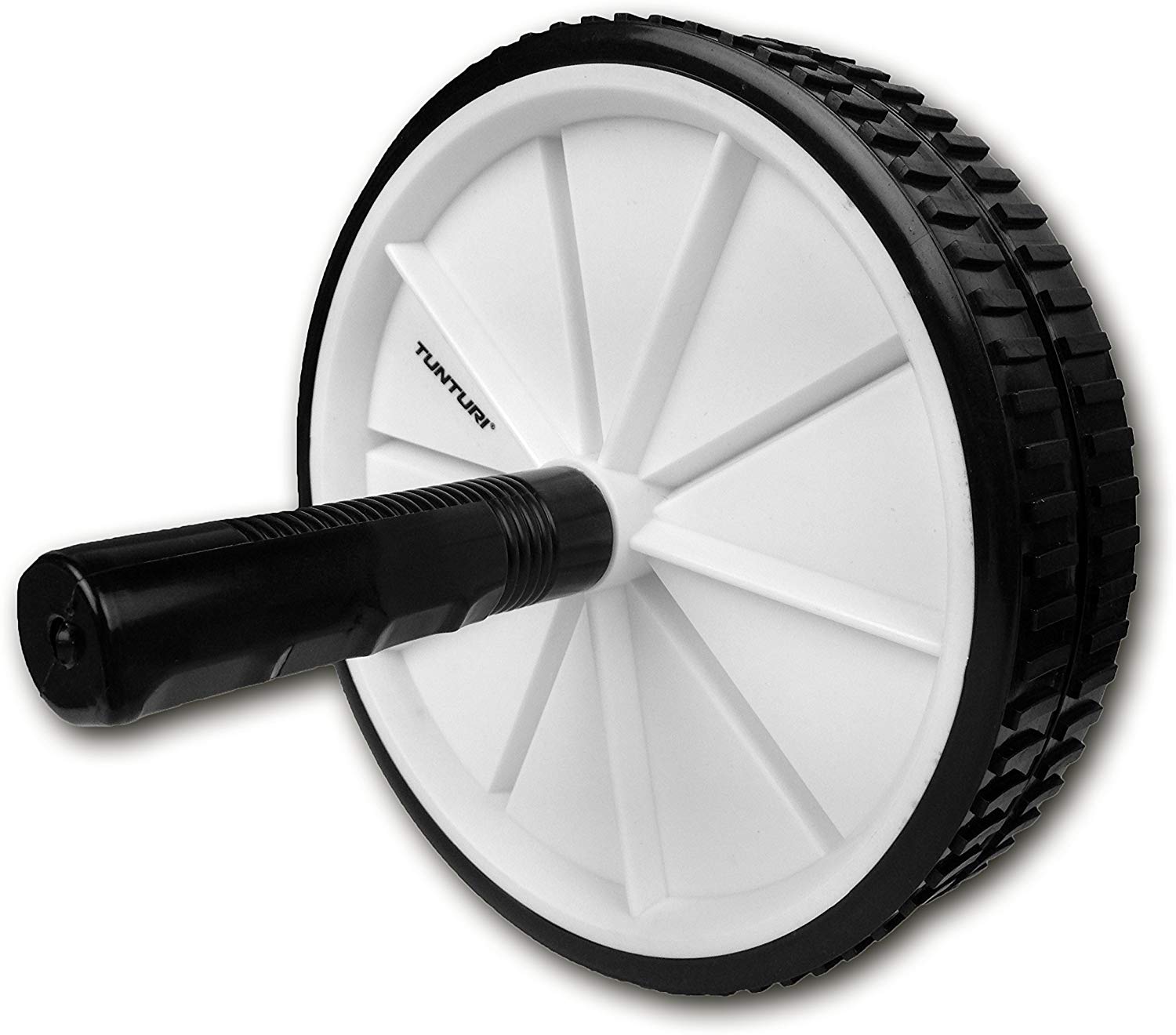 Tunturi Abtraining Double Exercise Wheel - Black, One Size