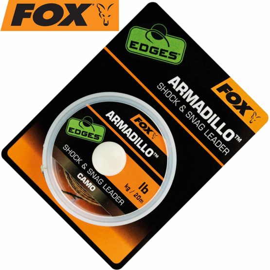 Fox Edges Armadillo Shock and Snag Leader Camo