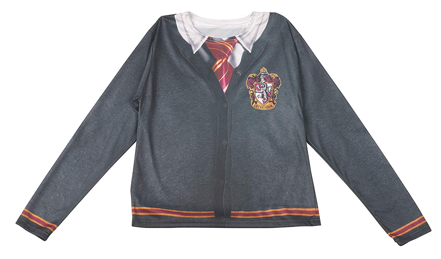 Rubies Official Harry Potter Gryffindor Costume Top, Ladies Size Medium Halloween, Multicolour - Image 4