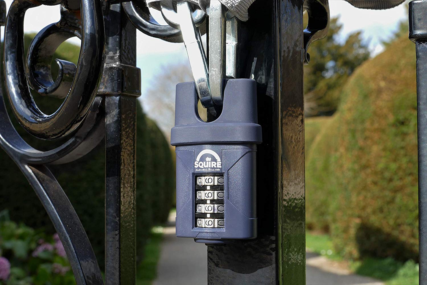 Squire Heavy Duty Padlock (CP50CS) Toughest Closed Shackle 4 Wheel