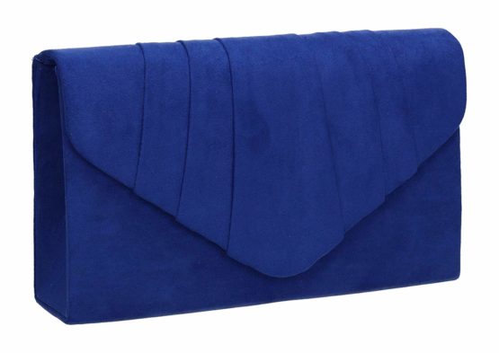 SwankySwans Women's Iggy Suede Velvet Envelope Party Prom Clutch Bag Clutch - Image 4