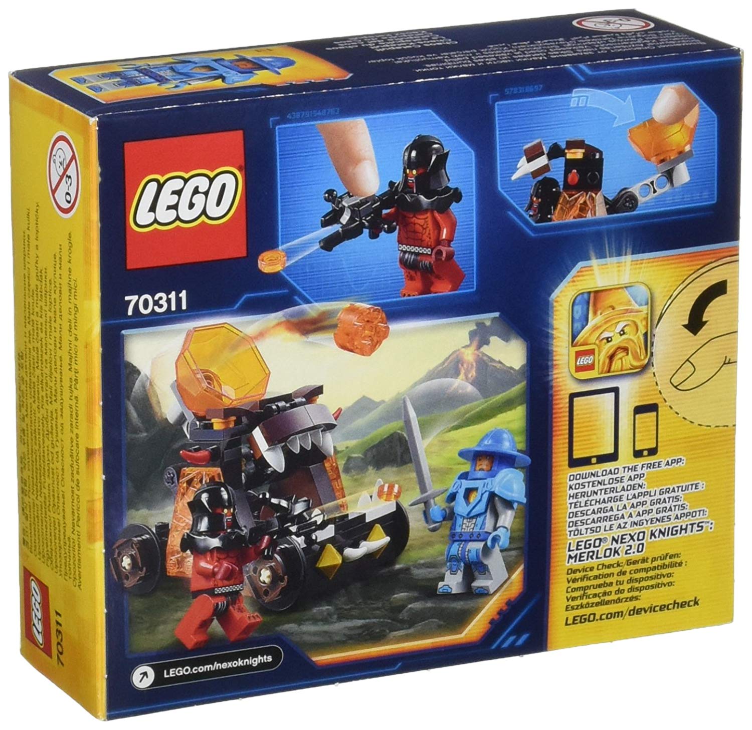 LEGO Nexo Knights 70311: Chaos Catapult Mixed - Image 3