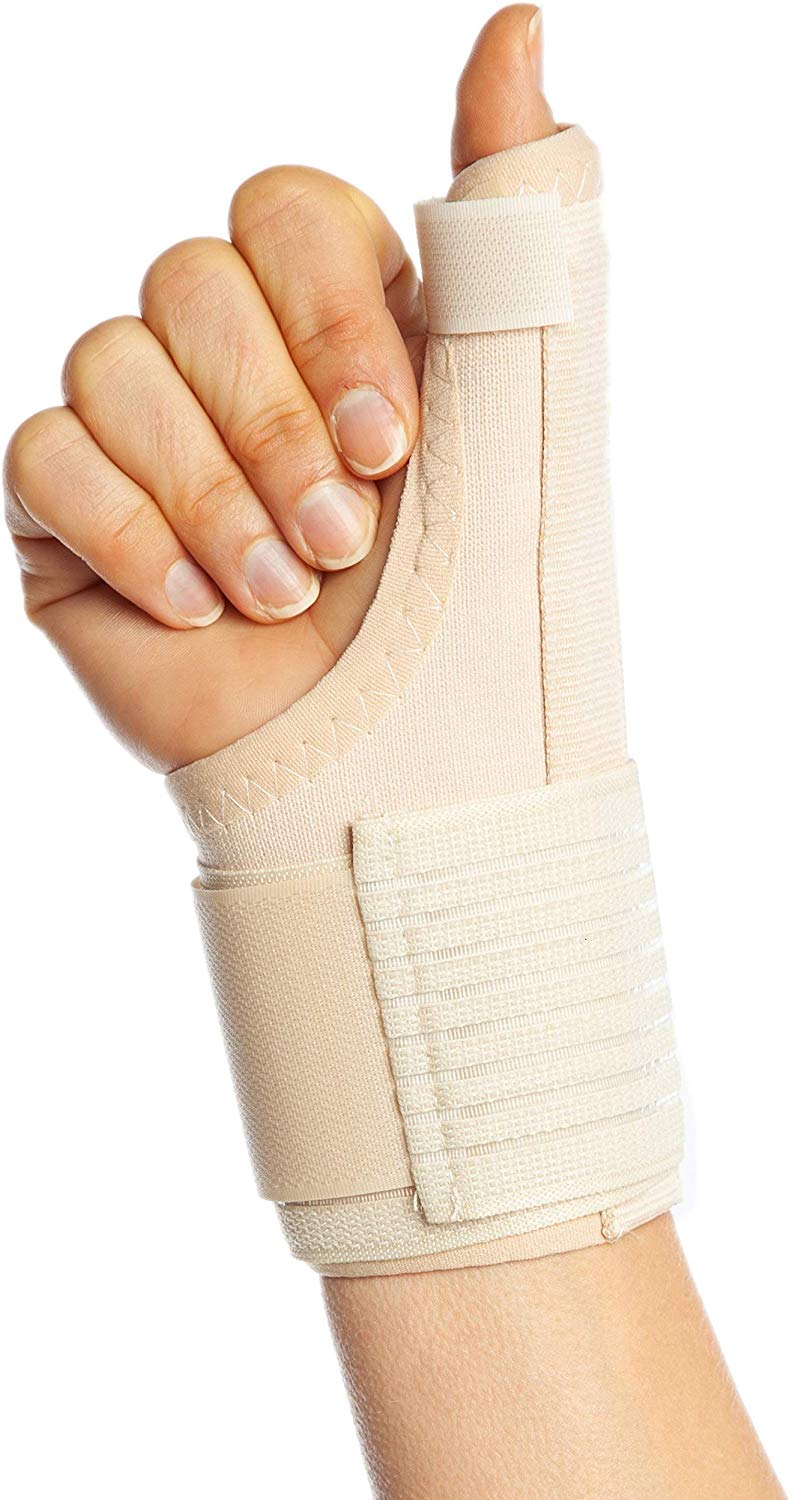 Thumb Wrist Support De Quervain Brace Beige Pain Splint Spica Medical Stabiliser NHS Sprain