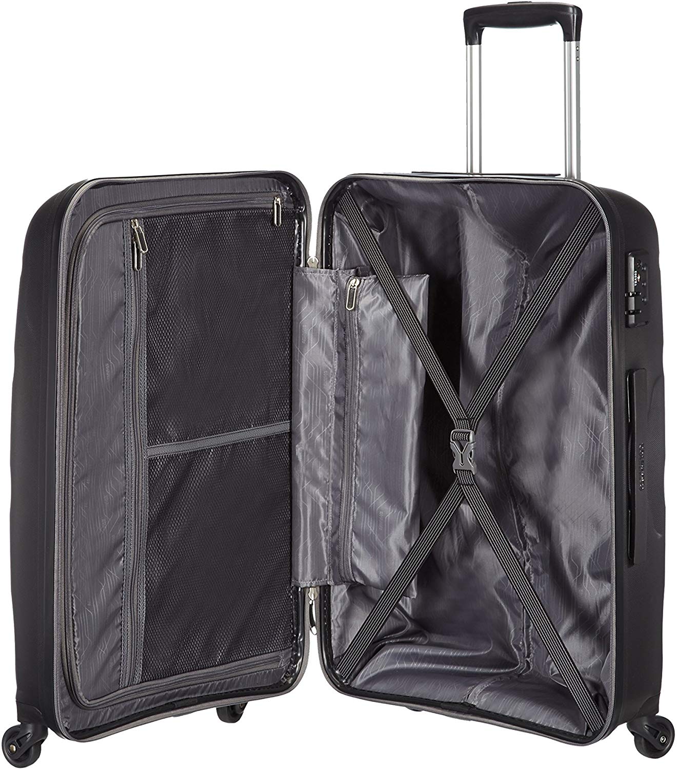 American Tourister Bon AIR - Spinner L, Suitcase, 75 cm, 91L, Black (Black), L (75cm - 91L) - Image 4